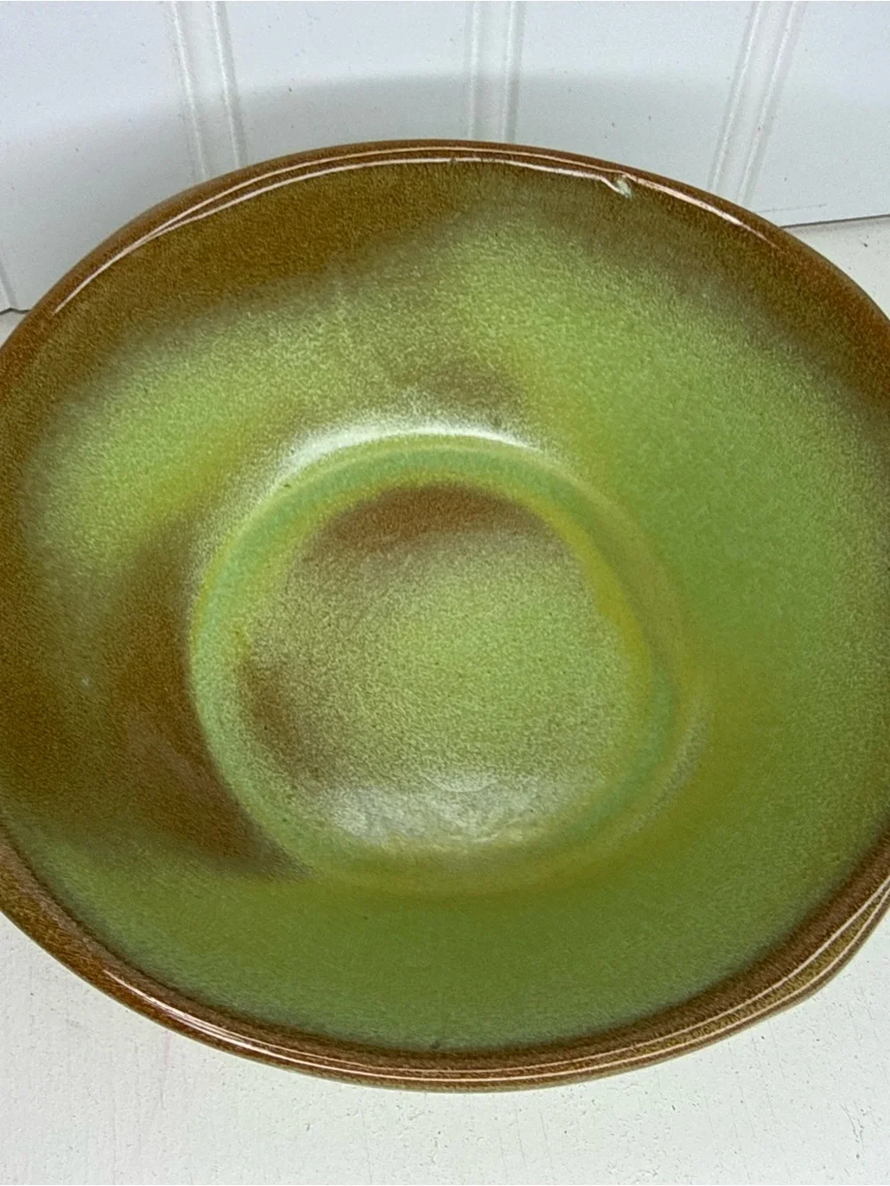 Frankoma Pottery Vintage Prairie Green #5X (1) 5 1/2